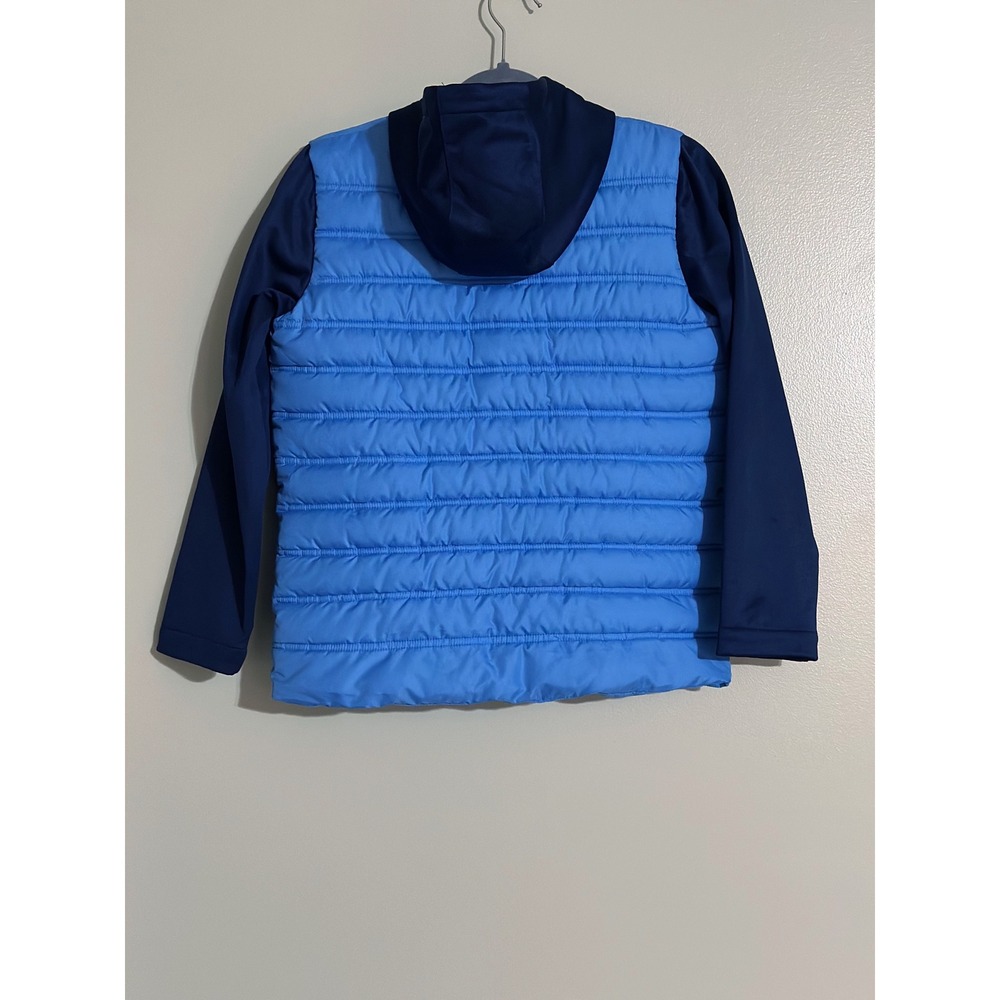 Jordan Boys Puffer Jacket Legend Blue Navy Size Medium - Picture 6 of 6